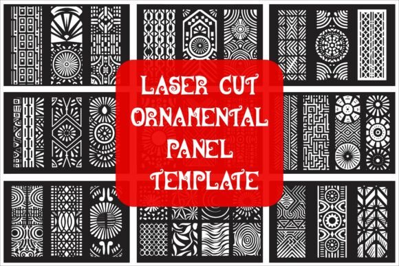 Download Laser Cut Elegant Ornamental Panel - Laser Collection