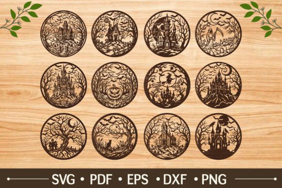 Download 12 Spooky Laser Cut Designs - Laser Collection