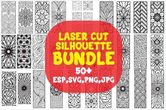 Download Elegant Laser Cut Pattern Bundle - Laser Collection