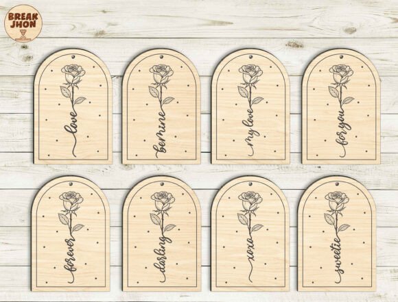 Download Rose Laser Cut Glowforge XTool Bundle - Laser Collection