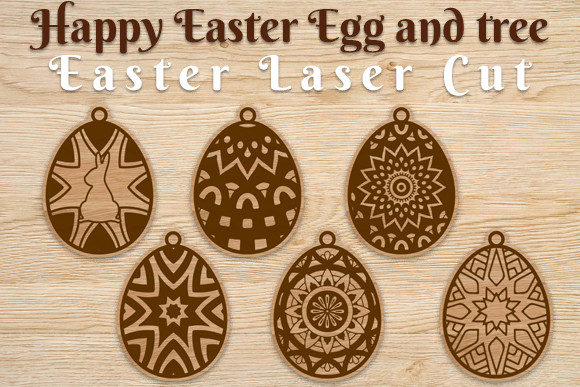 Download Happy Easter Egg Laser Cut SVG - Laser Collection