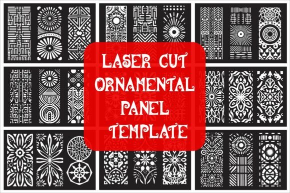 Download Laser Cut Elegant Ornamental Panel - Laser Collection