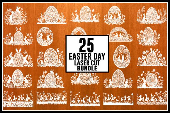 Download Easter Magic - 25 Laser Cut Designs - Laser Collection