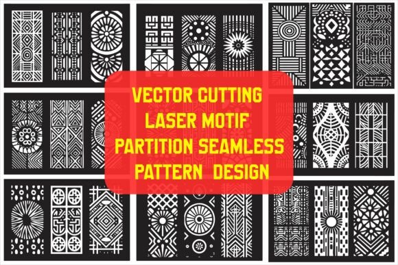 Download Bundle of Intricate Laser Cut Panel - Laser Collection