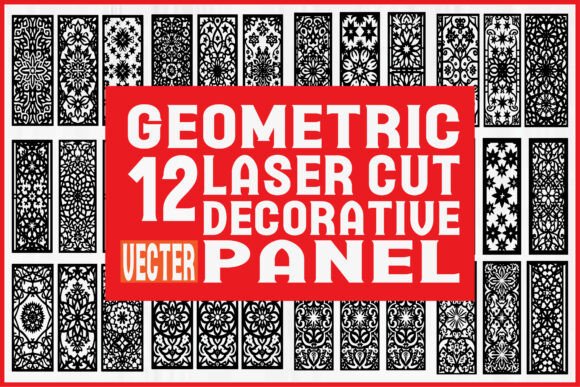 Download Geometric Laser Cut Panel Bundle - Laser Collection
