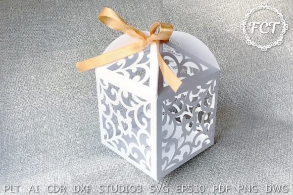 Download Wedding Favor Box SVG Cricut Laser Cut - Laser Collection
