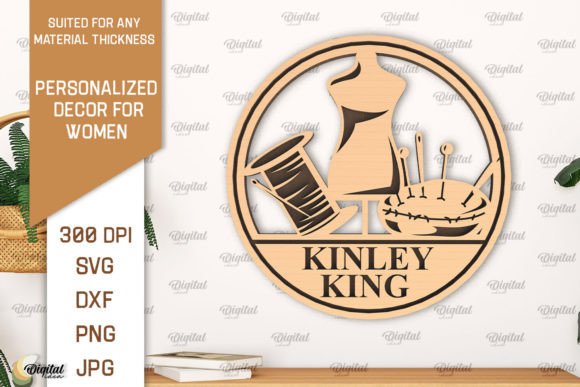 Download Personalized Decor for Women Laser Cut - Laser Collection