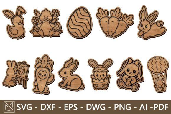 Download 10 Easter Laser Cut Designs - Laser Collection