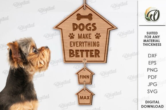 Download Pet Personalized Decor Laser Cut - Laser Collection