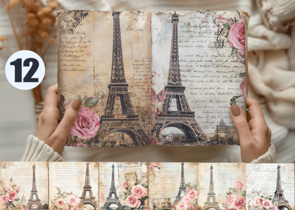 Download Parisian Romance Junk Journal - Premium Resources