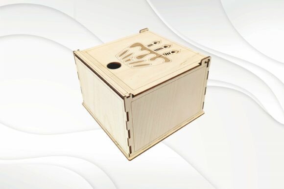 Download Gift Box Cake Candle Pattern Laser Cut - Laser Collection