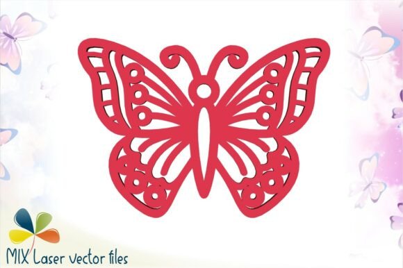 Download Butterfly Cutting File SVG for Laser - Laser Collection