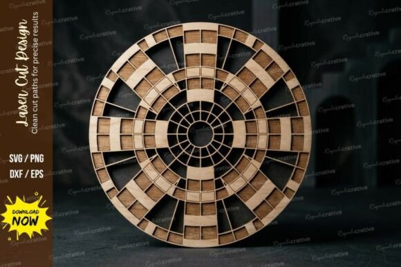 Download Checker Circle Laser Cut SVG, Laser Cut - Laser Collection