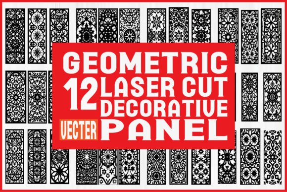 Download Geometric Laser Cut Panel Bundle - Laser Collection