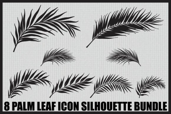 Download Palm Leaf Silhouette Bundle - Premium Resources
