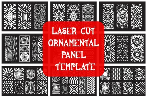 Download Laser Cut Elegant Ornamental Panel - Laser Collection