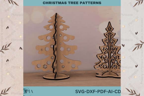 Download Laser Cut Xmas Trees 282 - Laser Collection
