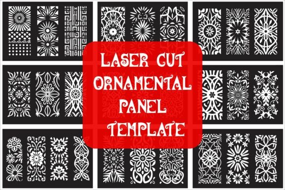 Download Laser Cut Elegant Ornamental Panel - Laser Collection