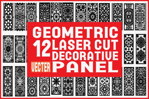 Download Geometric Laser Cut Panel Bundle - Laser Collection