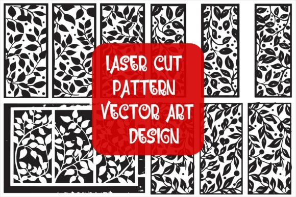 Download Elegant Laser Cut Pattern Vector Art - Laser Collection