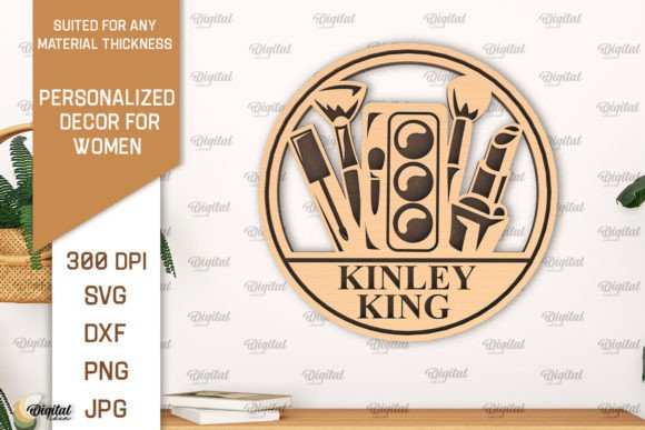 Download Personalized Decor for Women Laser Cut - Laser Collection